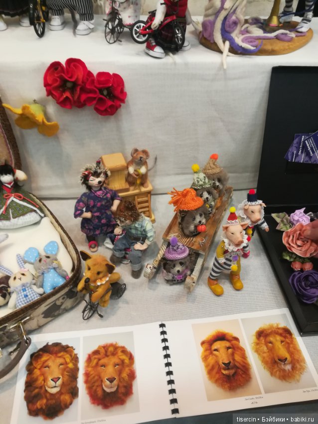 Фотоотчет с осенней выставки кукол на Тишинке, 04.10.19г., часть 3-я