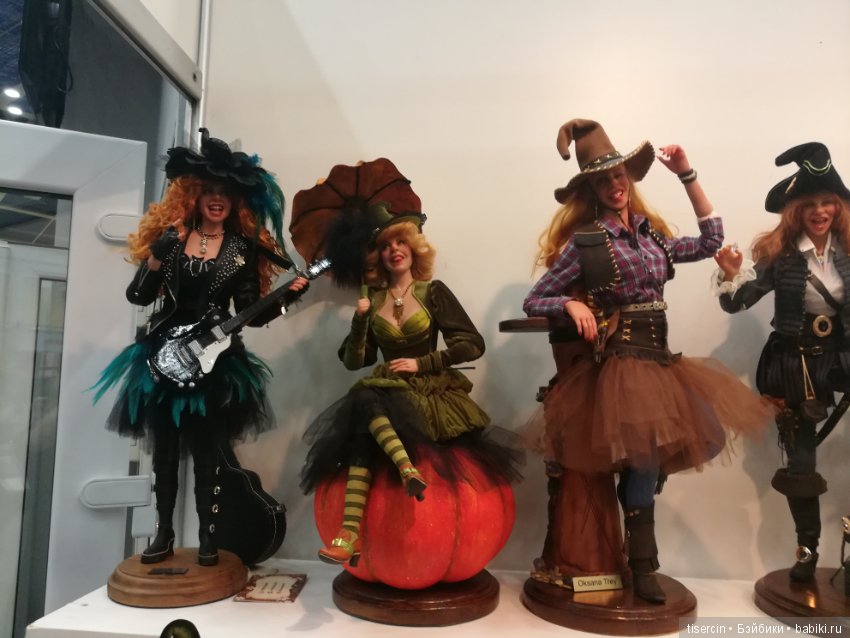 Фотоотчет с осенней выставки кукол на Тишинке, 04.10.19г., часть 3-я (фото 3)