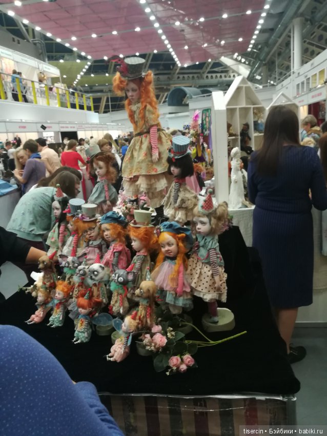 Фотоотчет с осенней выставки кукол на Тишинке, 04.10.19г., часть 3-я (фото 10)