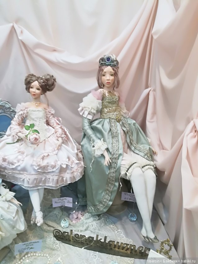 Фотоотчет с осенней выставки кукол на Тишинке, 04.10.19г., часть 3-я