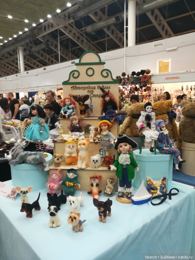 Салон кукол. Фотоотчет с осенней выставки кукол на Тишинке, 04.10.19г., часть 4-я (фото 8)