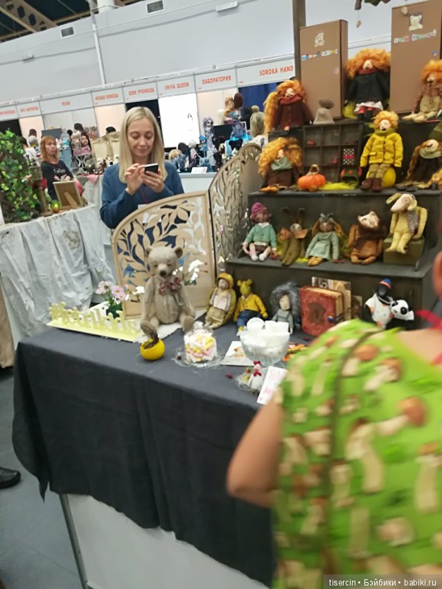 Салон кукол. Фотоотчет с осенней выставки кукол на Тишинке, 04.10.19г., часть 4-я
