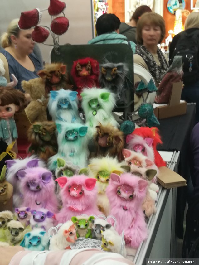 Салон кукол. Фотоотчет с осенней выставки кукол на Тишинке, 04.10.19г., часть 5-я