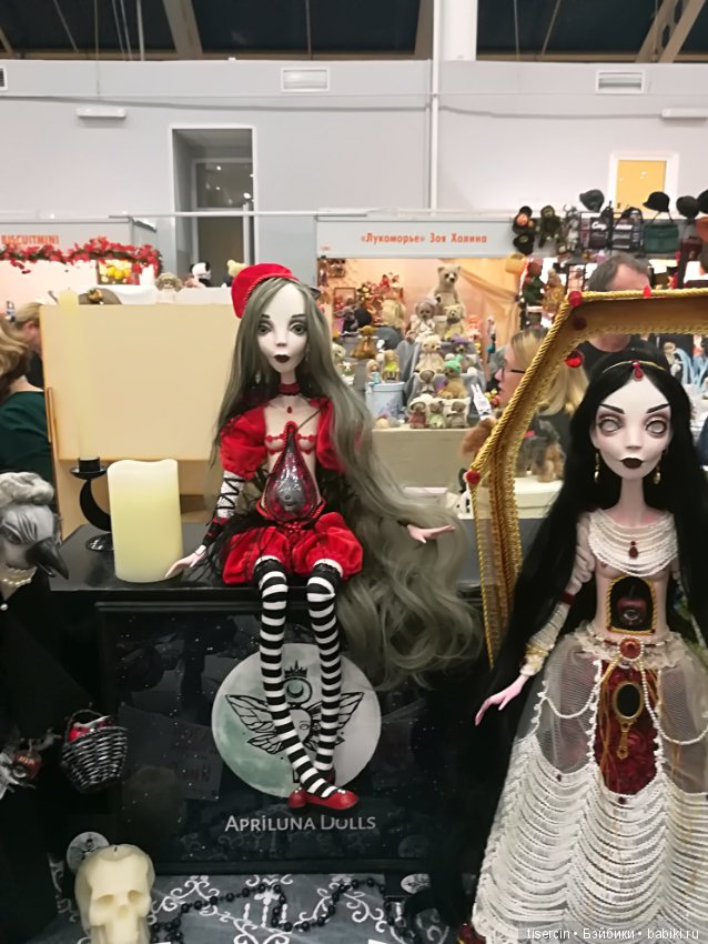 Салон кукол. Фотоотчет с осенней выставки кукол на Тишинке, 04.10.19г., часть 4-я