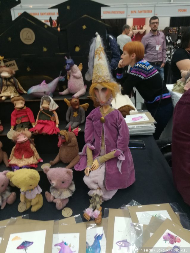 Салон кукол. Фотоотчет с осенней выставки кукол на Тишинке, 04.10.19г., часть 4-я