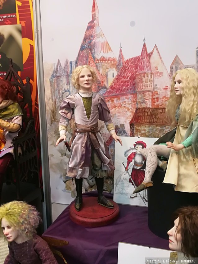 Салон кукол. Фотоотчет с осенней выставки кукол на Тишинке, 04.10.19г., часть 7-я