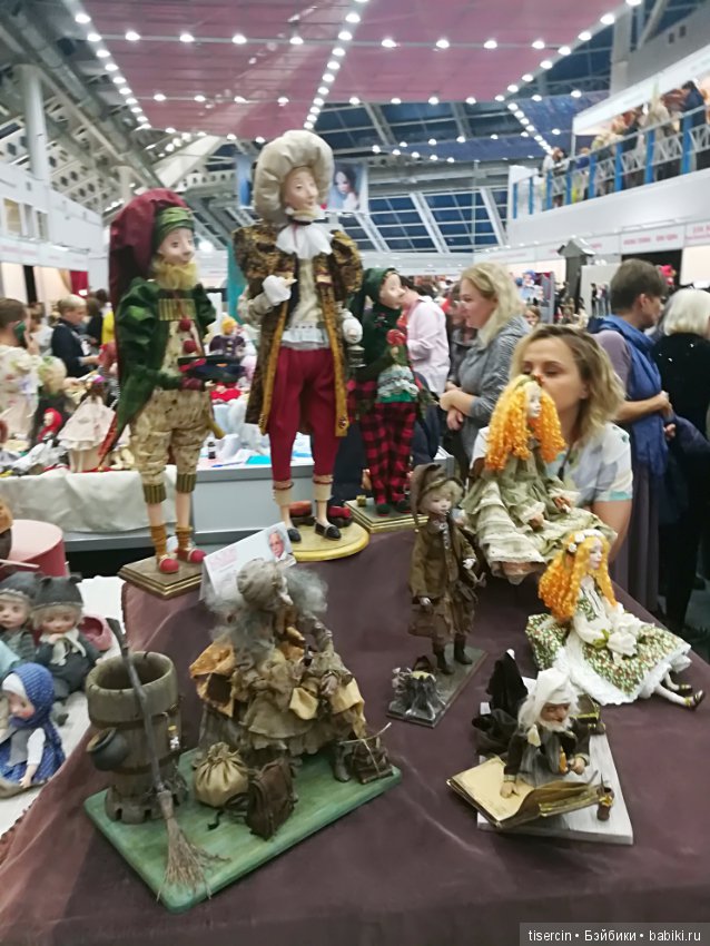 Салон кукол. Фотоотчет с осенней выставки кукол на Тишинке, 04.10.19г., часть 4-я (фото 5)