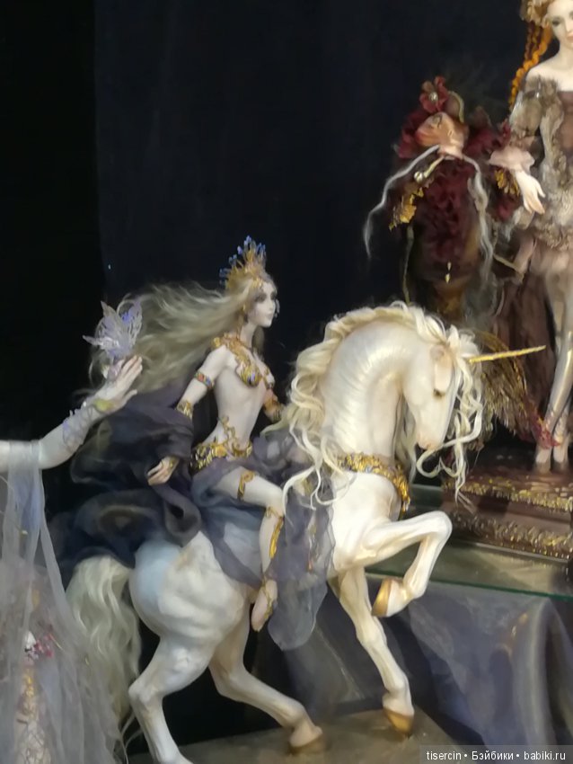 Салон кукол. Фотоотчет с осенней выставки кукол на Тишинке, 04.10.19г., часть 7-я