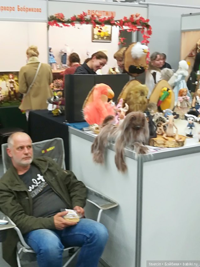 Салон кукол. Фотоотчет с осенней выставки кукол на Тишинке, 04.10.19г., часть 5-я
