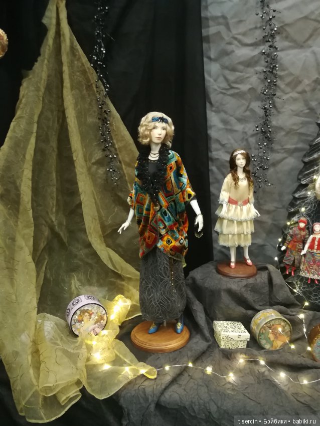 Салон кукол. Фотоотчет с осенней выставки кукол на Тишинке, 04.10.19г., часть 7-я