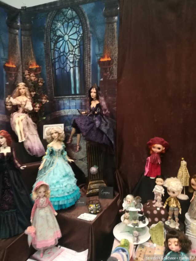 Салон кукол. Фотоотчет с осенней выставки кукол на Тишинке, 04.10.19г., часть 7-я (фото 4)