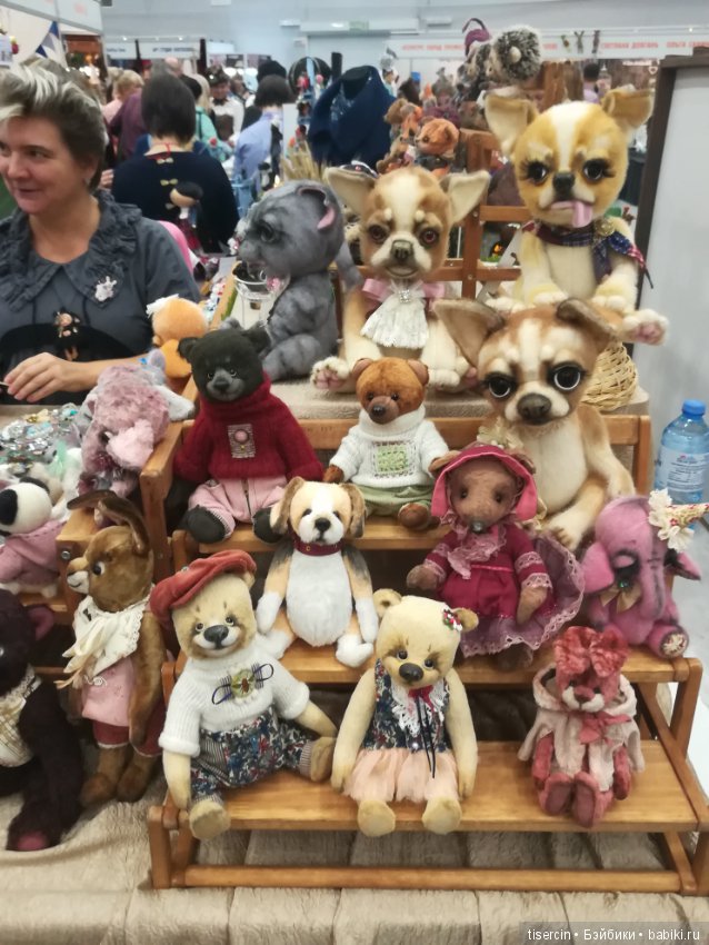 Салон кукол. Фотоотчет с осенней выставки кукол на Тишинке, 04.10.19г., часть 4-я