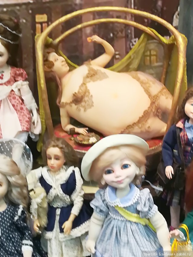 Салон кукол. Фотоотчет с осенней выставки кукол на Тишинке, 04.10.19г., часть 7-я