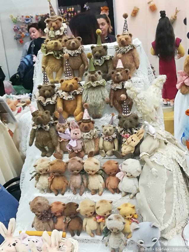 Салон кукол. Фотоотчет с осенней выставки кукол на Тишинке, 04.10.19г., часть 5-я