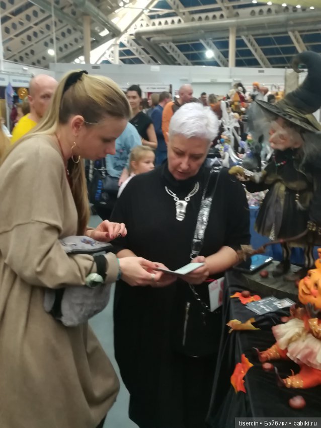 Салон кукол. Фотоотчет с осенней выставки кукол на Тишинке, 04.10.19г., часть 7-я