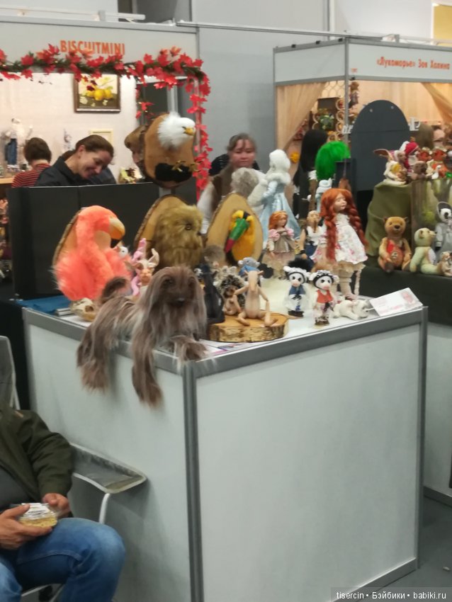 Салон кукол. Фотоотчет с осенней выставки кукол на Тишинке, 04.10.19г., часть 5-я