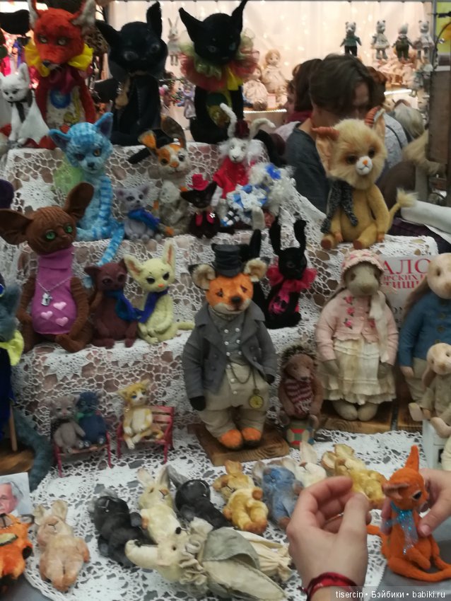 Салон кукол. Фотоотчет с осенней выставки кукол на Тишинке, 04.10.19г., часть 5-я