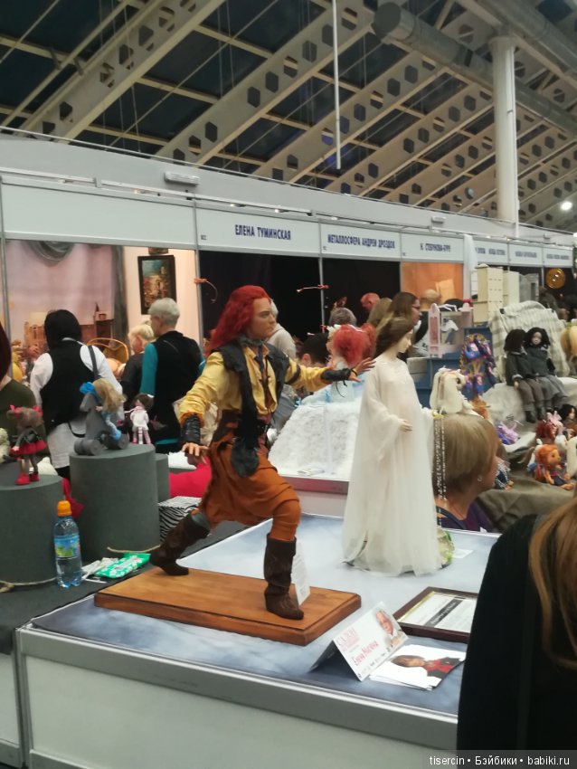 Салон кукол. Фотоотчет с осенней выставки кукол на Тишинке, 04.10.19г., часть 7-я