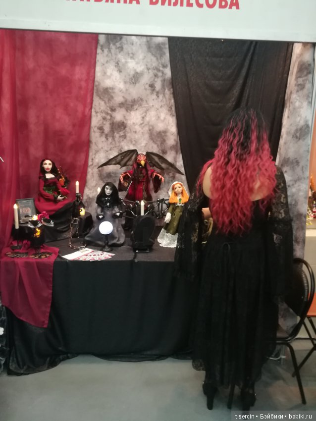 Салон кукол. Фотоотчет с осенней выставки кукол на Тишинке, 04.10.19г., часть 4-я (фото 6)