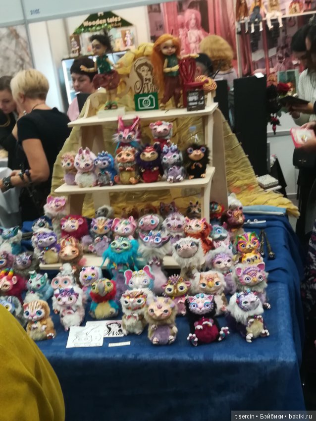 Салон кукол. Фотоотчет с осенней выставки кукол на Тишинке, 04.10.19г., часть 7-я