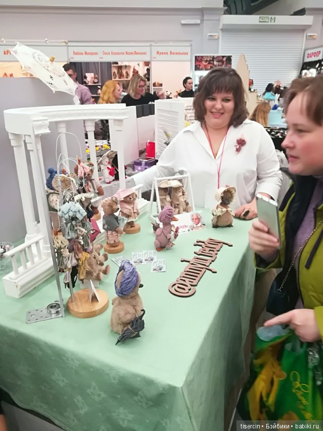 Салон кукол. Фотоотчет с осенней выставки кукол на Тишинке, 04.10.19г., часть 4-я
