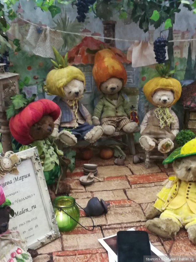 Салон кукол. Фотоотчет с осенней выставки кукол на Тишинке, 04.10.19г., часть 5-я