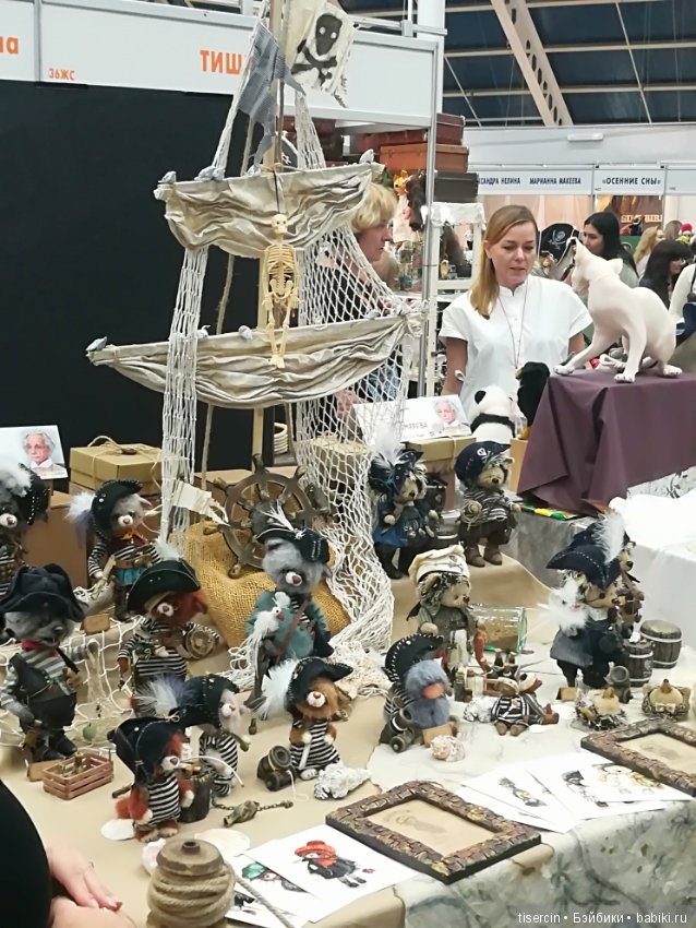 Салон кукол. Фотоотчет с осенней выставки кукол на Тишинке, 04.10.19г., часть 5-я