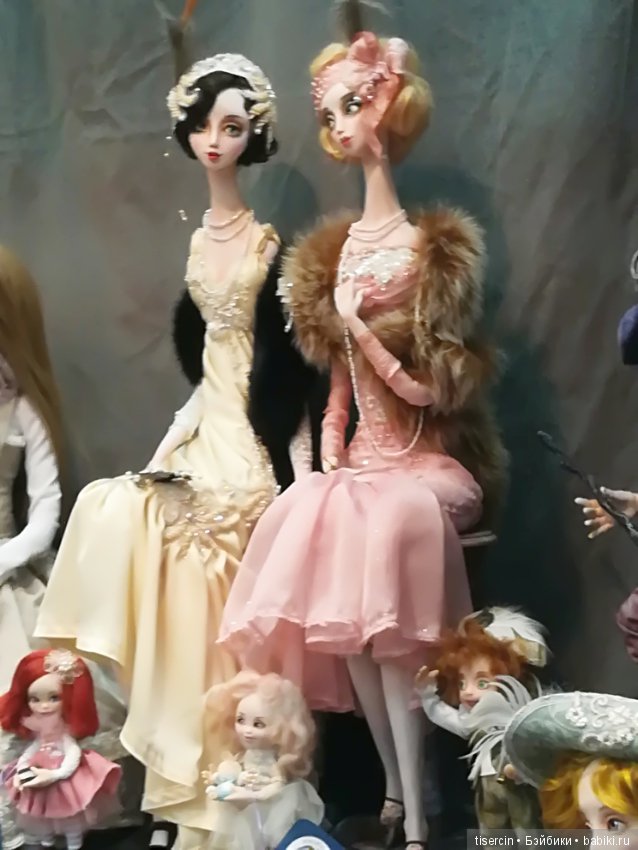 Салон кукол. Фотоотчет с осенней выставки кукол на Тишинке, 04.10.19г., часть 7-я