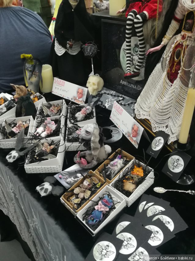 Салон кукол. Фотоотчет с осенней выставки кукол на Тишинке, 04.10.19г., часть 4-я