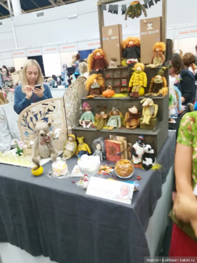 Салон кукол. Фотоотчет с осенней выставки кукол на Тишинке, 04.10.19г., часть 4-я