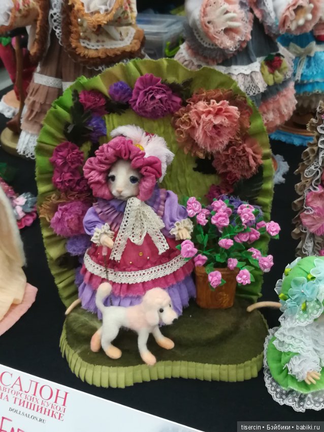 Салон кукол. Фотоотчет с осенней выставки кукол на Тишинке, 04.10.19г., часть 5-я