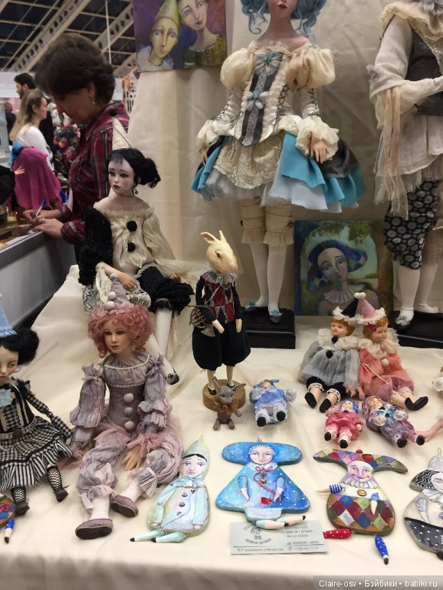 15 Международный салон авторских кукол на Тишинке (октябрь 2019)-ч1
