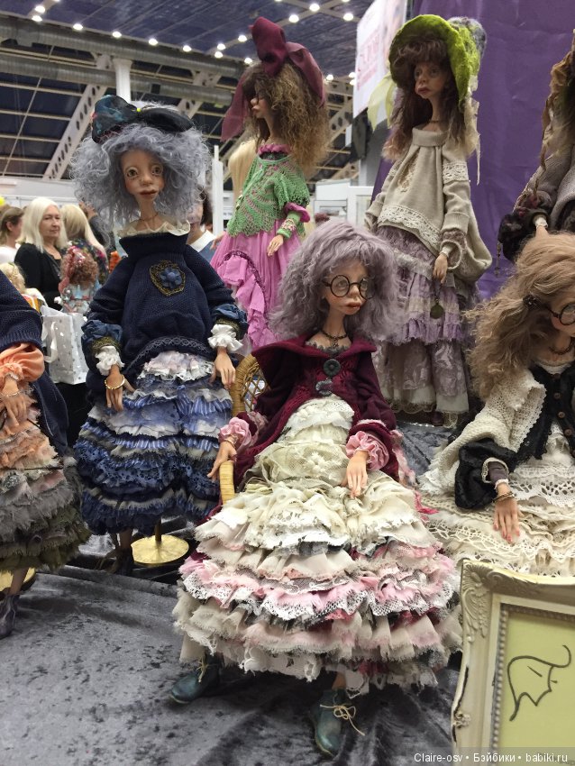 15 Международный салон авторских кукол на Тишинке (октябрь 2019)-ч1