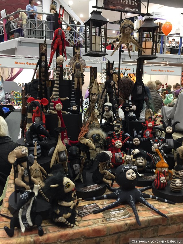 15 Международный салон авторских кукол на Тишинке (октябрь 2019)-ч2