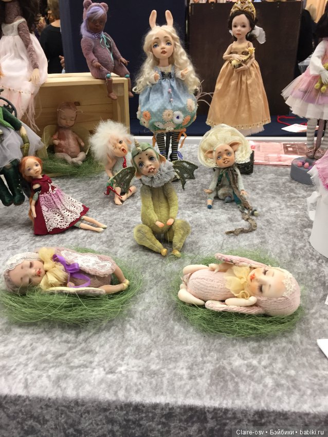 15 Международный салон авторских кукол на Тишинке (октябрь 2019)-ч1