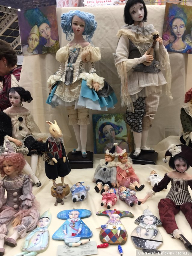 15 Международный салон авторских кукол на Тишинке (октябрь 2019)-ч1