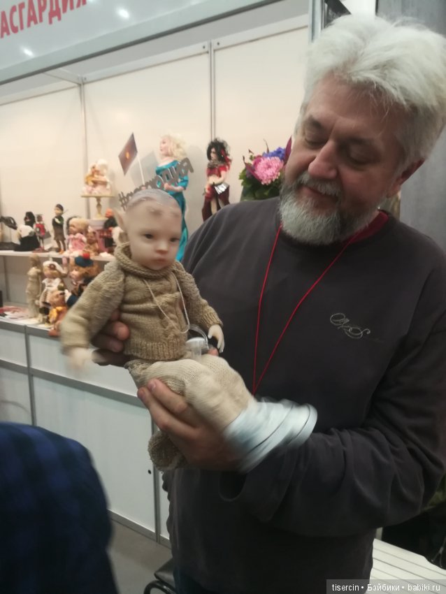 Фотоотчет с осенней выставки кукол на Тишинке, 04.10.19г., часть 9-я