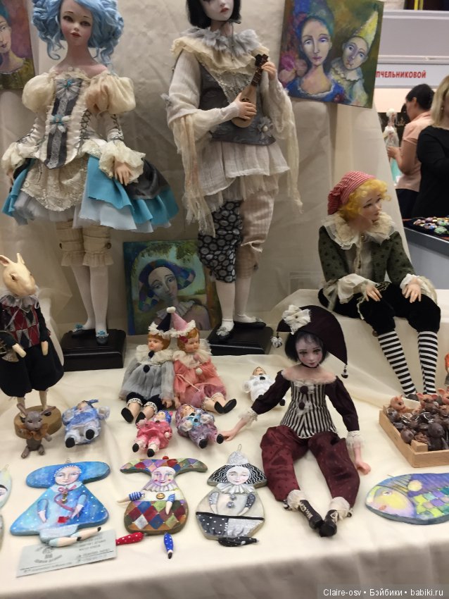 15 Международный салон авторских кукол на Тишинке (октябрь 2019)-ч1