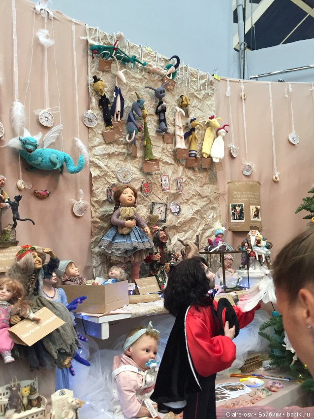 15 Международный салон авторских кукол на Тишинке (октябрь 2019)-ч1