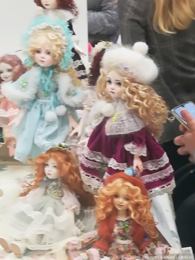 Фотоотчет с осенней выставки кукол на Тишинке, 04.10.19г., часть 9-я