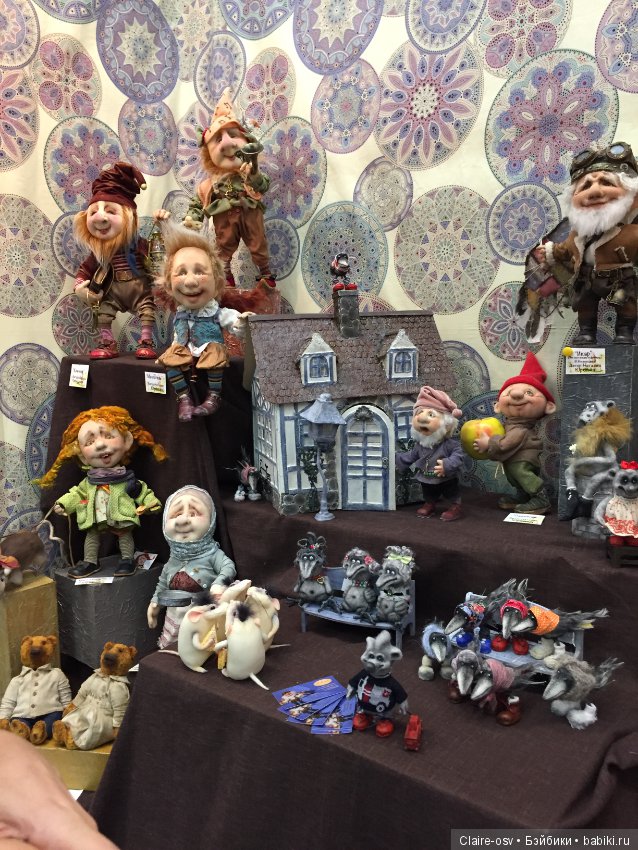 15 Международный салон авторских кукол на Тишинке (октябрь 2019)-ч2 (фото 2)
