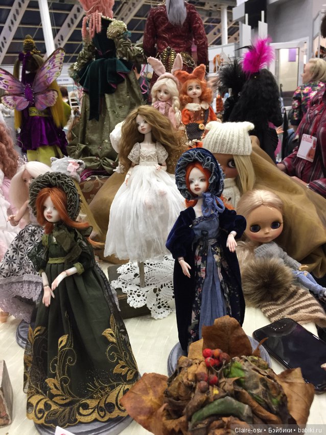 15 Международный салон авторских кукол на Тишинке (октябрь 2019)-ч1