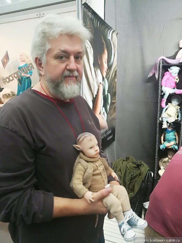 Фотоотчет с осенней выставки кукол на Тишинке, 04.10.19г., часть 9-я