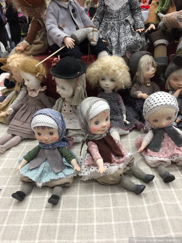 15 Международный салон авторских кукол на Тишинке (октябрь 2019)-ч2 (фото 6)