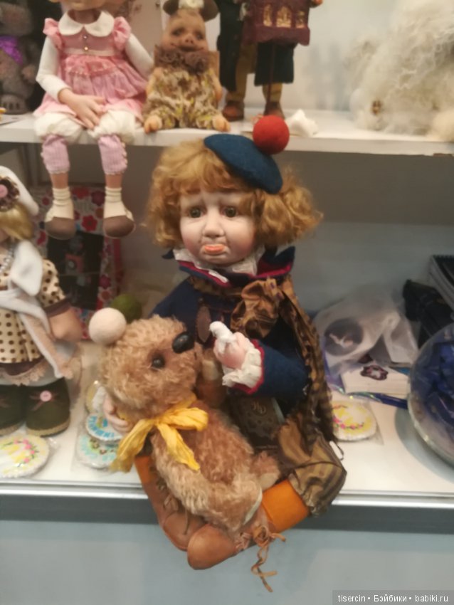 Фотоотчет с осенней выставки кукол на Тишинке, 04.10.19г., часть 9-я