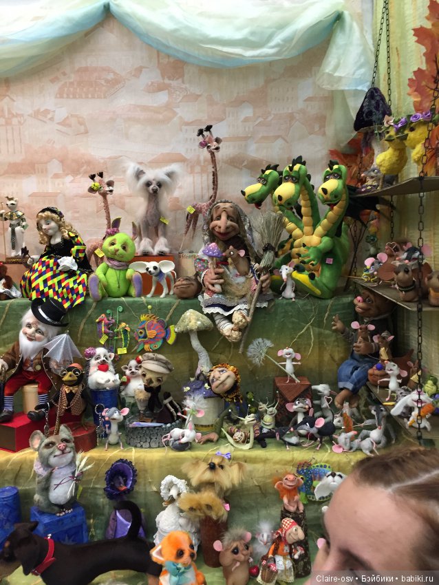 15 Международный салон авторских кукол на Тишинке (октябрь 2019)-ч3 (фото 9)