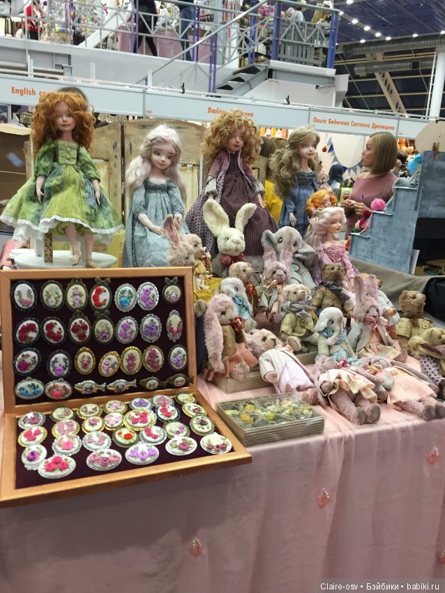 15 Международный салон авторских кукол на Тишинке (октябрь 2019)-ч3
