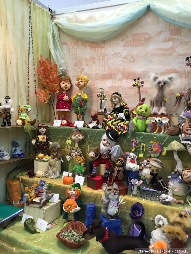 15 Международный салон авторских кукол на Тишинке (октябрь 2019)-ч3 (фото 7)
