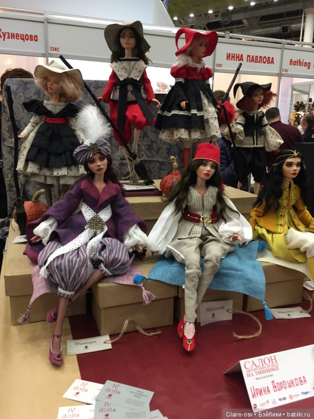 15 Международный салон авторских кукол на Тишинке (октябрь 2019)-ч4