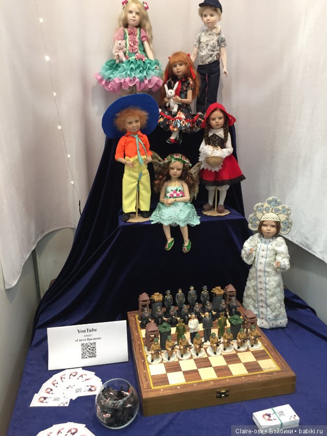 15 Международный салон авторских кукол на Тишинке (октябрь 2019)-ч6 (фото 8)